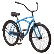 Schwinn Siesta Cruiser Bike, Single Speed, 26-inch Wheels, Blue, Mens Style