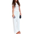 thumbnail image 3 of Conjunto de Dos Piezas para Mujer, Estilo Casual, Ideal para Estar en Casa. Incluye Top de Larga Ligeramente Corto y Pantalón de Pierna . - Corto S, 3 of 10