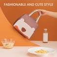 thumbnail image 3 of FFENYAN Tote Lunch Bag Insulated Lunch Box Bag Portable Lunch Bag Large Portable Cute Bento Bag for School Office Picnic, 3 of 4