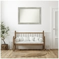 thumbnail image 4 of Amanti Art Custom Framed Wall and Bathroom Mirror (34 x 46 in.), Dove Greywash Frame, 4 of 6