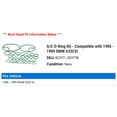 thumbnail image 2 of A/C O-Ring Kit - Compatible with 1986 - 1989 BMW 635CSi 1987 1988, 2 of 2