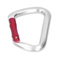 thumbnail image 4 of Mosquetón de escalada de 25KN, equipo de seguridad con hebilla DShape para operaciones de montañismo a gran altitud, 4 of 5