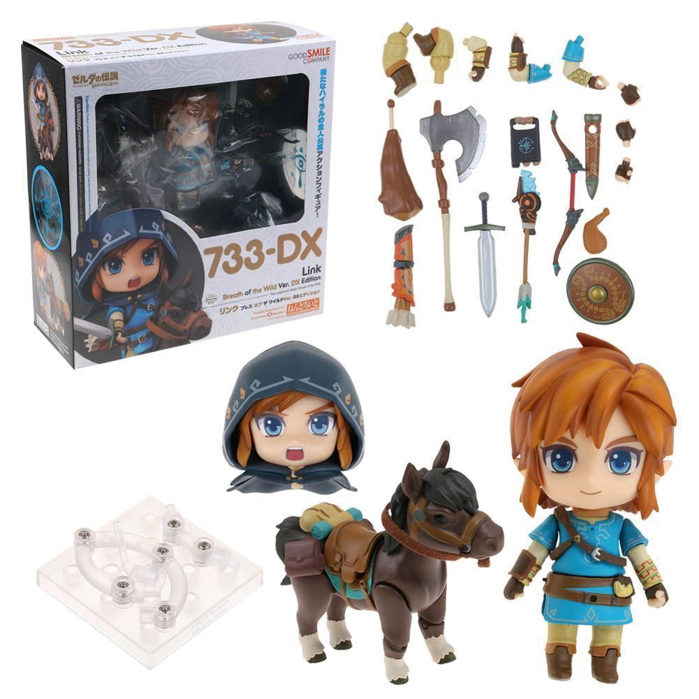 Gprince Breath of Wild Zelda Link Nendoroid 733-DX Action Figure