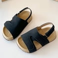 thumbnail image 2 of Gubotare Toddler Shoes Boys Sandals Unisex-Child Casual Sandal Vintage Sport Outdoor Summer Sandals Open Toe Hiking Water Shoes for Boys Girls Size 1 (Black,1 Big Kid), 2 of 9