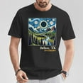 thumbnail image 2 of Outdoors Total Solar Eclipse 2024 T-Shirt – Belton Texas Path of Totality Tee, Solar Eclipse Viewing Shirt, Nature Lover Astronomy Event Apparel, April 8 Celestial Phenomenon, 2 of 3