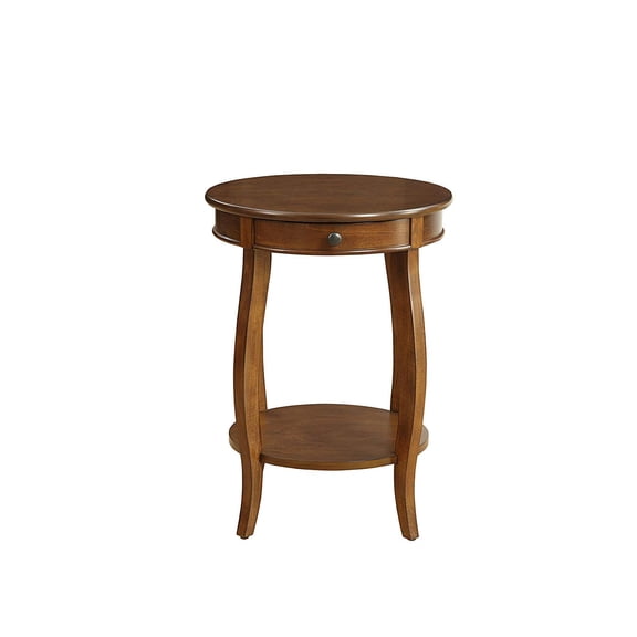 Side Table in Wulnut - MDF, Wood Veneer, Solid W Wulnut