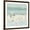 Brown Frame, variant on Art.com Sea Glass Sandbar I Art Print by Emma Scarvey, 16" x 16"