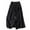 Black, variant on Women Palazzo Pants Summer Linen Casual High Waist Wide Leg Flowy Culotte Trousers Drawstring Yoga Sweatpants