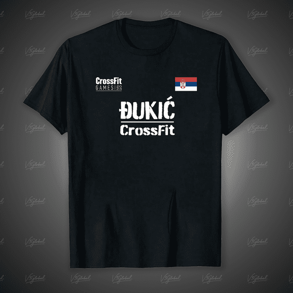 Lazar Dukic, A 2024 Crossfit Games Fitness Athlete Fan Graphic Unisex T-Shirt, for men & women, up to size 5XL