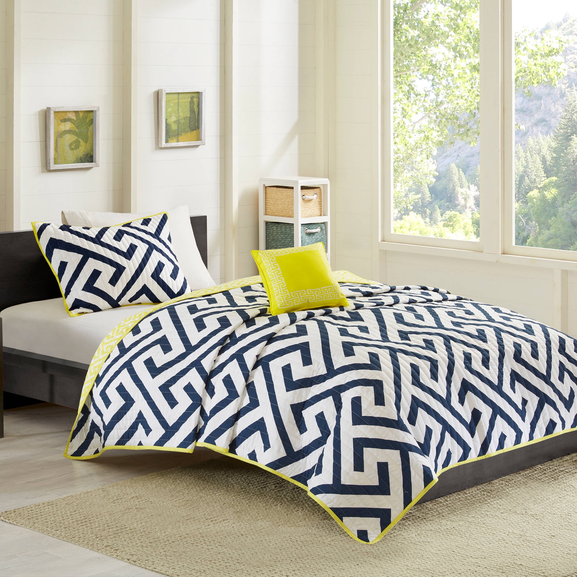 Better Homes And Gardens Greek Key Quilt Set Com
