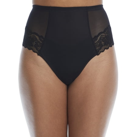 

NearlyNude Womens Pretty Me Lace Medium Control High-Waist Thong Style-RCPT4039