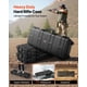 thumbnail image 2 of VEVOR - Estuche rígido para rifle con cerradura y espuma precortada, 101 cm (40 pulgadas) con ruedas, resistente al agua y al polvo, IP67, para rifles, escopetas y pistolas de airsoft, color negro, 2 of 9