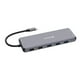 thumbnail image 5 of Hub USB C 13 en 1 Verbatim Gris Multipuerto con HDMI RJ45 y Lector de Tarjetas SD para Mac y Windows, 5 of 6