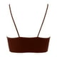 thumbnail image 5 of Pack de 6 sujetadores deportivos acolchados para mujer: sujetador bandeau con cuello en V, relleno extraíble, colores surtidos, tallas M-XL, 5 of 5