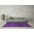 thumbnail image 3 of Ahgly Company Indoor Rectangle Persian Purple Bohemian Area Rugs, 7' x 9', 3 of 4