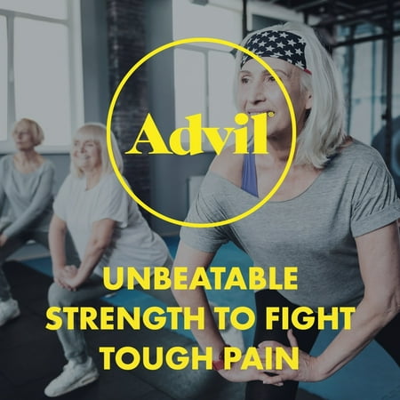 Advil Pain Reliever and Fever Reducer, Ibuprofen 200Mg for Pain Relief - 200 Coated Caplets