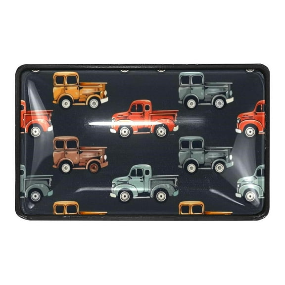 4 Packs Vintage Cars Pattern Crystal Glass Cabinet Knobs Drawer Handles for Kitchen Cabinets Dresser Cupboard Wardrobe Pulls Handles