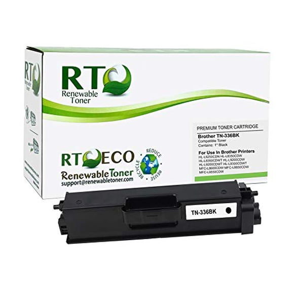 Renewable Toner Compatible High Yield Toner Cartridge Replacement for Brother TN-336 TN336 HL-L8250 L8350 MFC-L8600 L8850