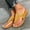Yellow YE36, variant on WIZUTIZ Wedge Sandals for Women Womens Dress Sandals Comfort Gym Elastic Beach Sandals Pull-On Round Toe Summer Shoes Low Heel (1"-2") Wide Solid Sandals Mother's Day Gifts Prime Deals Beige