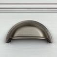 thumbnail image 3 of GlideRite 3 in. Center Classic Bin Cabinet Hardware Handle Pulls, Satin Pewter, Pack of 5, 3 of 4