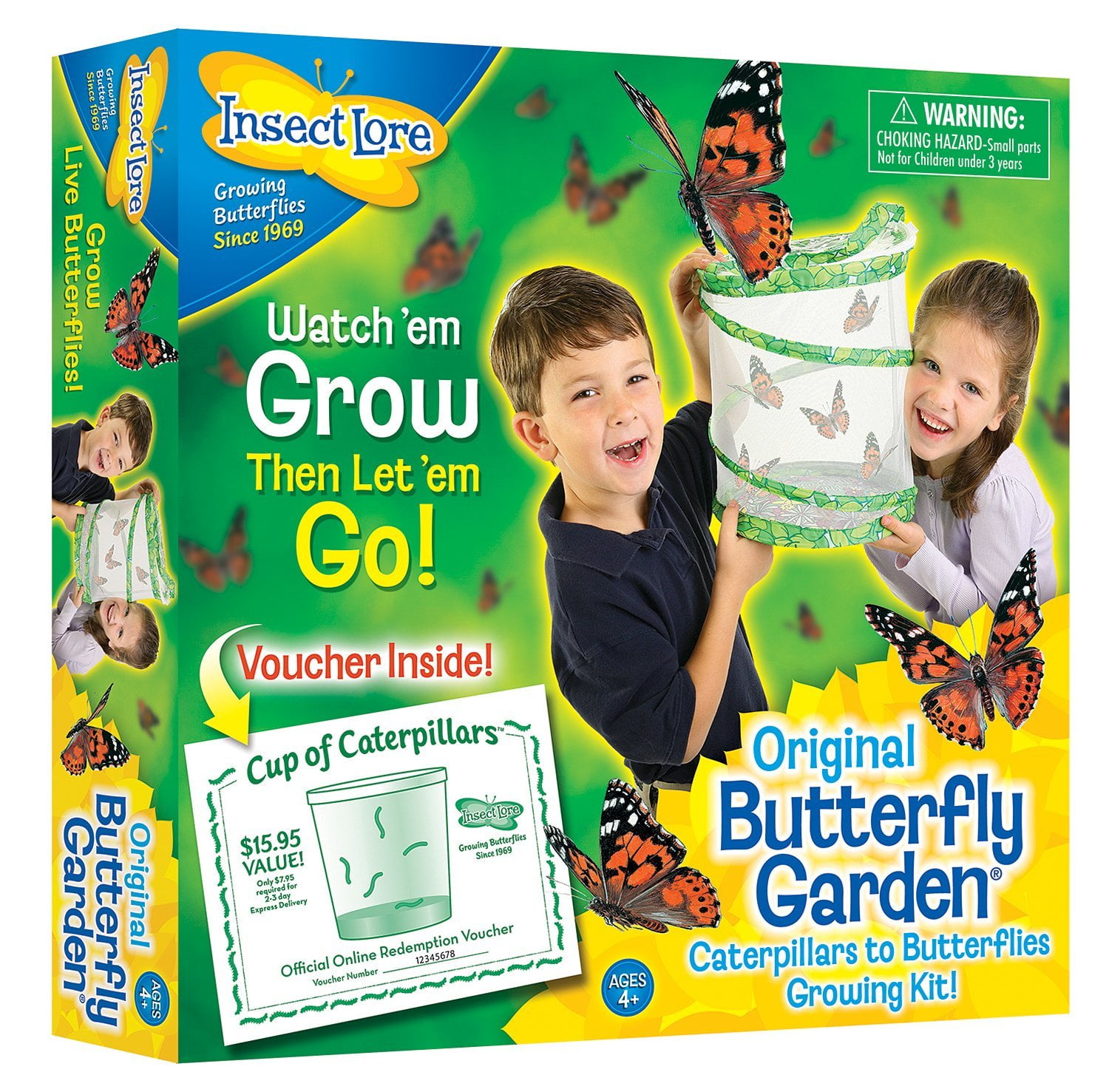 Insect Lore Original Butterfly Garden With Voucher Walmart Com Walmart Com