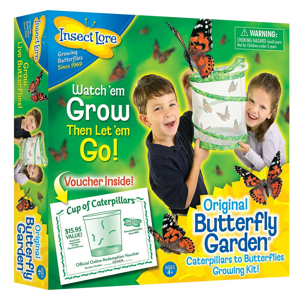 Insect Lore Original Butterfly Garden with Voucher