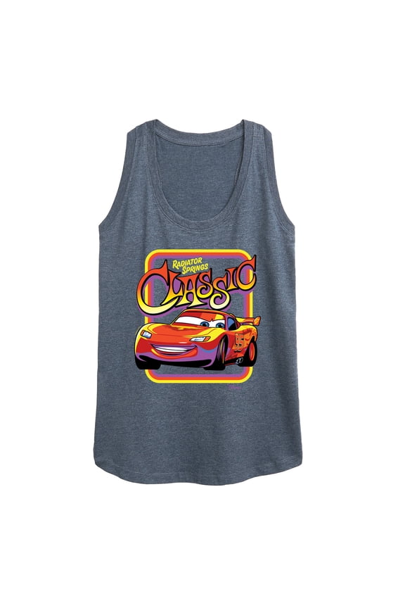 Cars - Radiator Springs Classic Lightning McQueen - Women's Racerback Tank Top