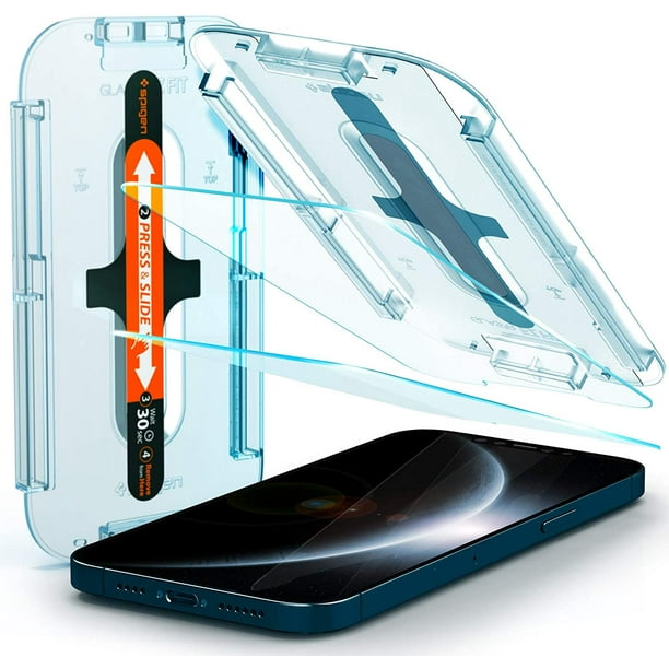 Protection d'écran iPhone 12 / 12 Pro verre trempé et filtre de