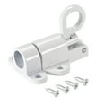 thumbnail image 1 of Unique Bargains Door Bolt Latch, Aluminum Alloy Security Automatic Window Gate Spring Bounce Lock White 1pcs, 1 of 5