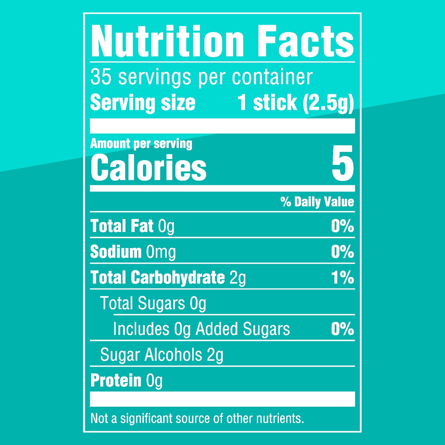 Extra Polar Ice Sugar Free Chewing Gum - 35 Count pack
