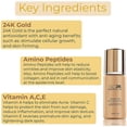 thumbnail image 4 of Suero Antienvejecimiento Con Oro de 24k 35ml GLO24K, 4 of 5