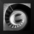 thumbnail image 2 of PhotoINC Studio 15x15 Black Modern Framed Museum Art Print Titled - Spiral Staircase No. 4, 2 of 5