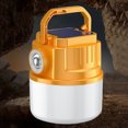 thumbnail image 1 of 18650 Batería de litio Lámpara de camping solar USB recargable para barbacoa de senderismo al aire libre Hugtrwg Para estrenar, 1 of 7