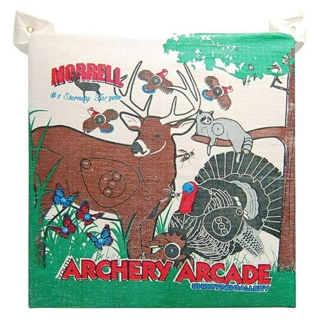 Youth 18 Pound Children s Arcade Field Point Archery Bag Target for 30 Pound Bows with 2 Shooting Sides and Over 20 Animals