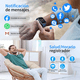 thumbnail image 5 of Smartwatch Bloosom  1.8'' Reloj Inteligente Bluetooth Llamada Alexa Azul, 5 of 5