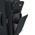 thumbnail image 3 of U.S. Traveler Anzio Softside Expandable Spinner Luggage Set, Dark Grey, 3-Piece (22/26/30), 3 of 9