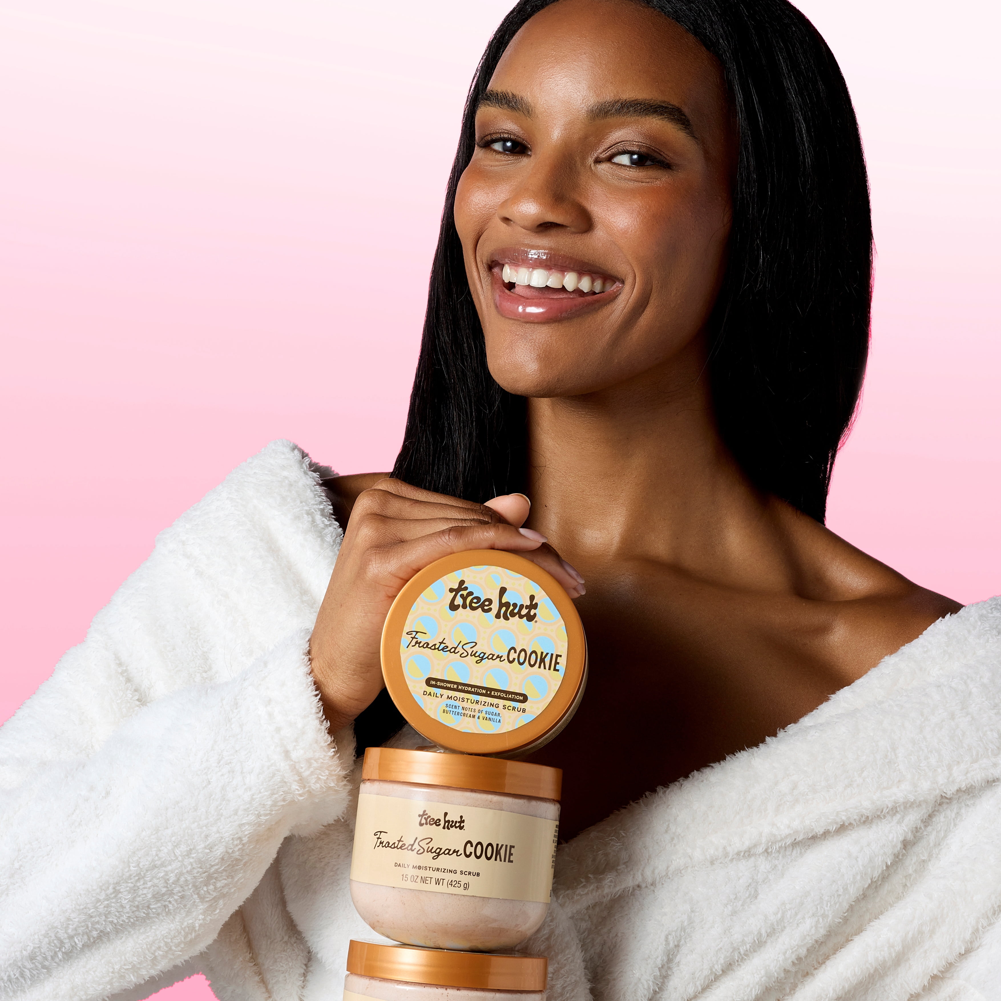 Tree Hut Frosted Sugar Cookie Daily Moisturizing Scrub, 15 oz