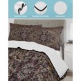 thumbnail image 4 of Boho Vintage Twin Size Down Alternative Comforter, Lightweight Comforter Quilt Bedding Set with Pillow Shams Modern Geometric Abstract Art Aesthetics All Seasons Bed Comforter Duvet Insert 68"x86", 4 of 7