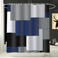 thumbnail image 2 of Mid Century Modern Shower Curtain Bathroom Accessories Decor Shower Curtain Set with 12 Hooks 72x72 Inches, 2 of 7