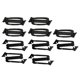 thumbnail image 4 of Paquete de 5 hebillas de correas con cierre en forma de G 2 piezas, 4 of 8