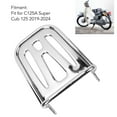 thumbnail image 4 of Portador de Equipaje de Estantería Trasera, 08L70 K0G 900 Cromo Trasero Trasero Bastidor de Alta Resistencia Fácil de Instalación Fácil para C125a Super Cub 125 2019-2024, 4 of 7
