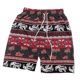 thumbnail image 5 of Pantalones cortos de playa Hombres Mujeres Pantalones cortos hippie Poliéster Cintura elástica Calzoncillos de moda Troncos de playa Patrón de Rojo Sunnimix Pantalones de playa, 5 of 8