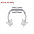 thumbnail image 4 of QQTDFG 16G Magnetic Clip on Nose Ring Stainless Steel Non Piercing Septum Rings Jewelry-Style 2, 4 of 9