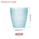 thumbnail image 2 of Vasos de acrílico Uxcell de 7oz, 4 paquetes de vasos reutilizables de plástico para el hogar y exteriores, Azul Claro, 2 of 7