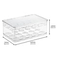 thumbnail image 5 of iDesign RPET Linus Coffee Pod Stackable 2 Tier Box w/Lid, Set of 2, 5 of 5