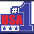 thumbnail image 2 of CafePress - Number 1 USA Cap - Adjustable 100% Brushed Unisex Casual Cotton Baseball Cap, Beige, 1, 2 of 2