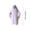 172#B, variant on Halloween Ghost Costume Cloak, White Polyester Ghost Cape for Party Role Play Adults and Teens, Spooky Scary Dress Up Prop for Halloween Festival Masquerade Trick or Treat