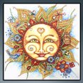 thumbnail image 3 of Diamante pintura 5D DIY forma especial sol punto de cruz mosaico artesanía Kits, 3 of 9