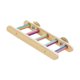 thumbnail image 1 of Puente de escalera para pájaros, accesorios para jaulas de pájaros, de madera, fácil de instalar, divertido juguete interactivo para escalar para, 1 of 7