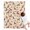 Irish Setter and Floral Beige Pattern, variant on Boston Terrier and Floral Blue Pattern Sherpa Fleece Throw Blanket,Soft Plush,Warm,All Season,Cozy Fuzzy Flannel Blanket for Sofa Bed Couch Living Room Chair,60“x80"